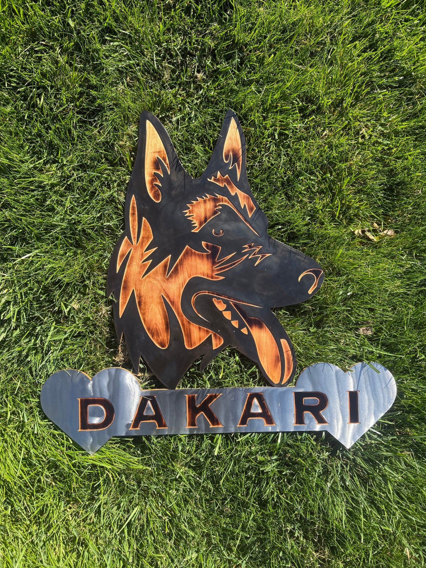 24" Custom GSD Portrait - Happy
