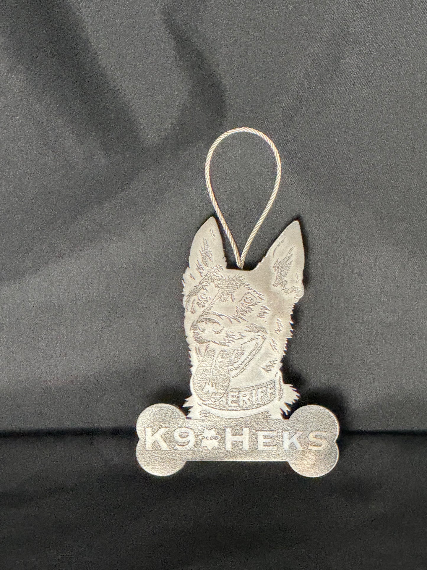 4" Metal Ornament