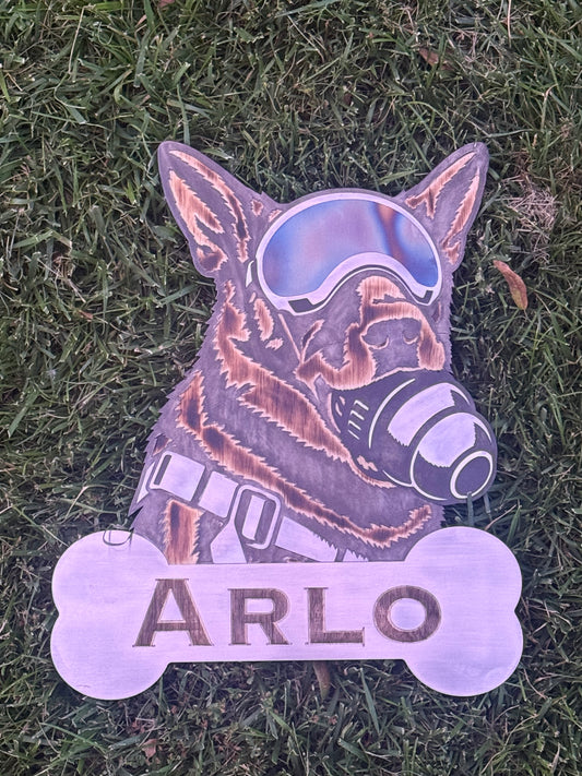 20" Custom Dog Portrait